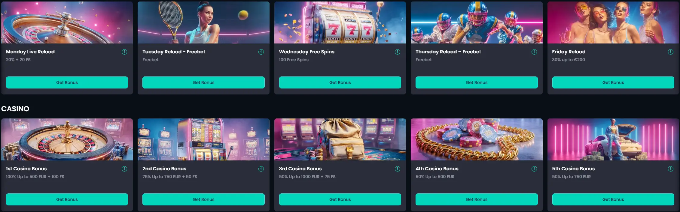 Likesbet Casino Bonuses & Promotions